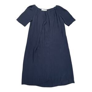 Vanessa Bruno Classic Black Shift Dress Size 40 EU 8 US